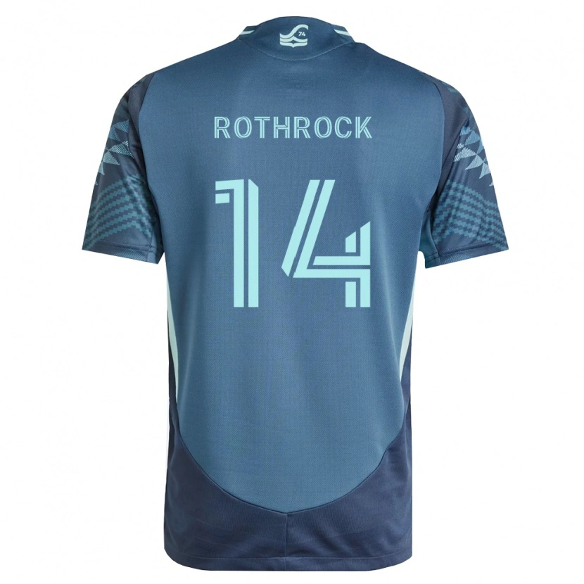 Danxen Män Paul Rothrock #14 Marinblå Grön Bortatröja Matchtröjor 2026/27 Tröjor T-Tröja