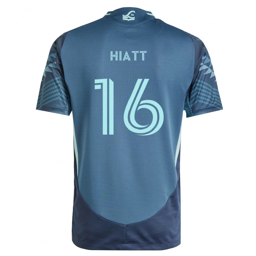Danxen Män Samantha Hiatt #16 Marinblå Grön Bortatröja Matchtröjor 2026/27 Tröjor T-Tröja
