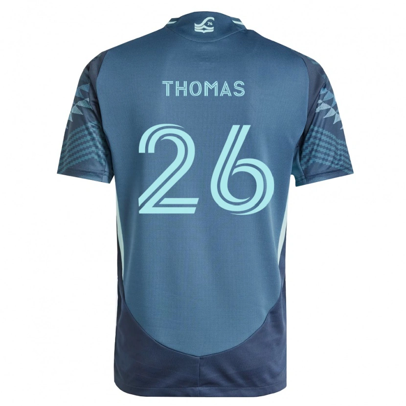 Danxen Män Andrew Thomas #26 Marinblå Grön Bortatröja Matchtröjor 2026/27 Tröjor T-Tröja