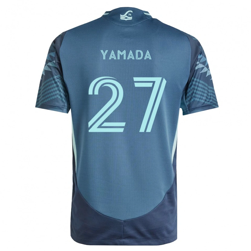 Danxen Män Hikari Yamada #27 Marinblå Grön Bortatröja Matchtröjor 2026/27 Tröjor T-Tröja