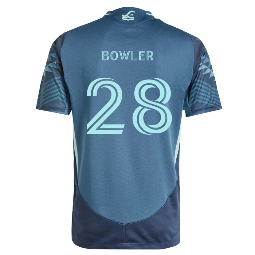 Danxen Män Rachel Bowler #28 Marinblå Grön Bortatröja Matchtröjor 2026/27 Tröjor T-Tröja