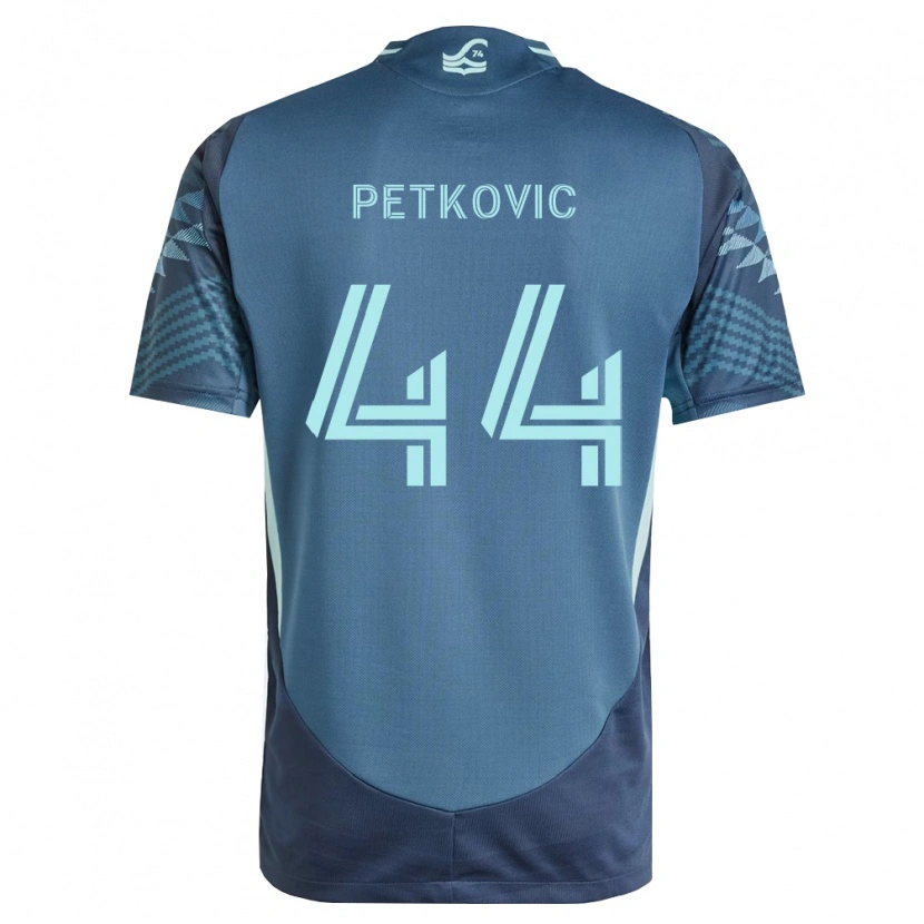 Danxen Män Nikola Petković #44 Marinblå Grön Bortatröja Matchtröjor 2026/27 Tröjor T-Tröja