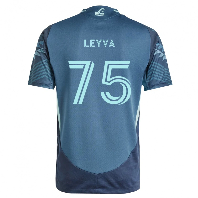 Danxen Män Danny Leyva #75 Marinblå Grön Bortatröja Matchtröjor 2026/27 Tröjor T-Tröja