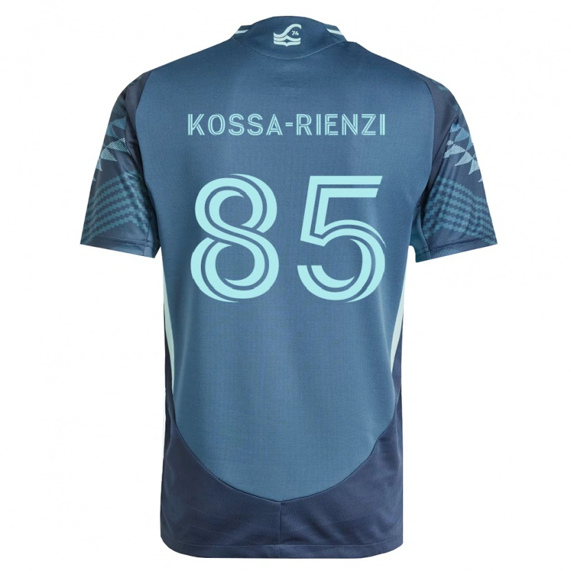 Danxen Män Kalani Kossa-Rienzi #85 Marinblå Grön Bortatröja Matchtröjor 2026/27 Tröjor T-Tröja