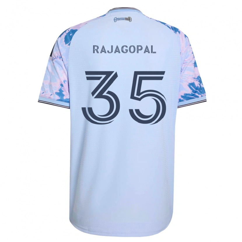 Danxen Män Rohan Rajagopal #35 Kungligt Blå Vit Svart Bortatröja Matchtröjor 2026/27 Tröjor T-Tröja