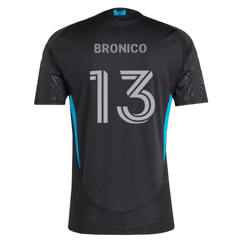 Danxen Män Brandt Bronico #13 Svart Vit Himmelsblå Bortatröja Matchtröjor 2026/27 Tröjor T-Tröja