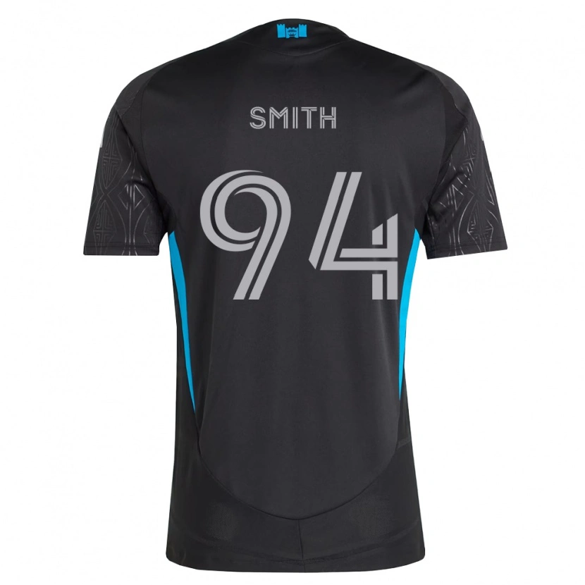 Danxen Män Gavin Smith #94 Svart Vit Himmelsblå Bortatröja Matchtröjor 2026/27 Tröjor T-Tröja