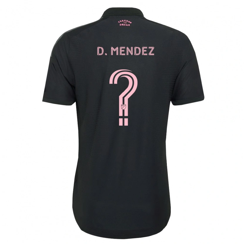 Danxen Män Dylan Mendez #0 Rosa Svart Vit Bortatröja Matchtröjor 2026/27 Tröjor T-Tröja