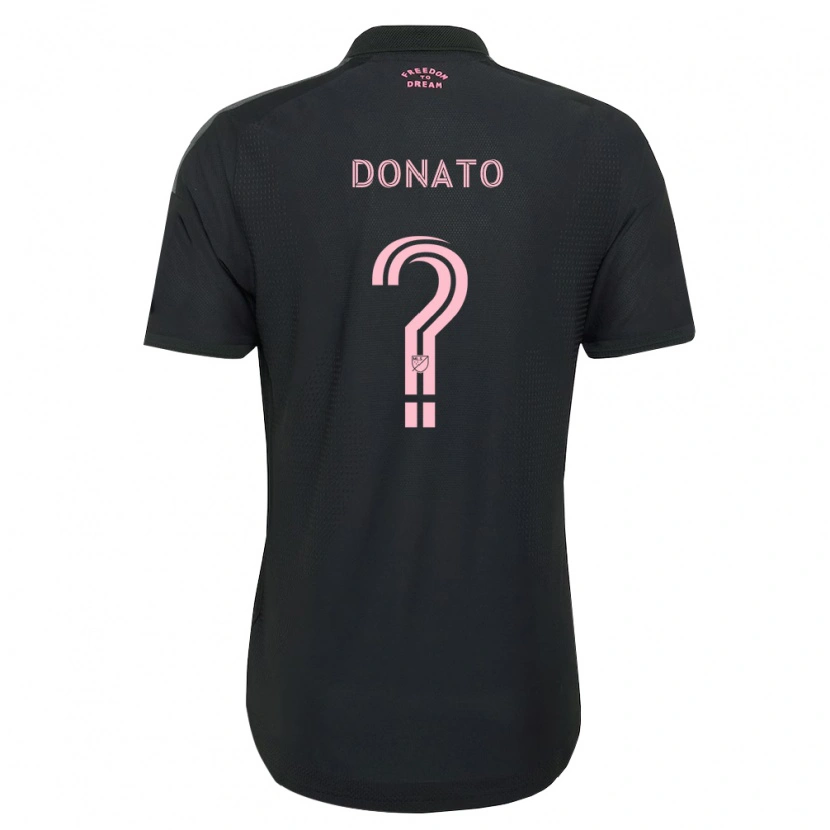 Danxen Män Benjamin Donato #0 Rosa Svart Vit Bortatröja Matchtröjor 2026/27 Tröjor T-Tröja