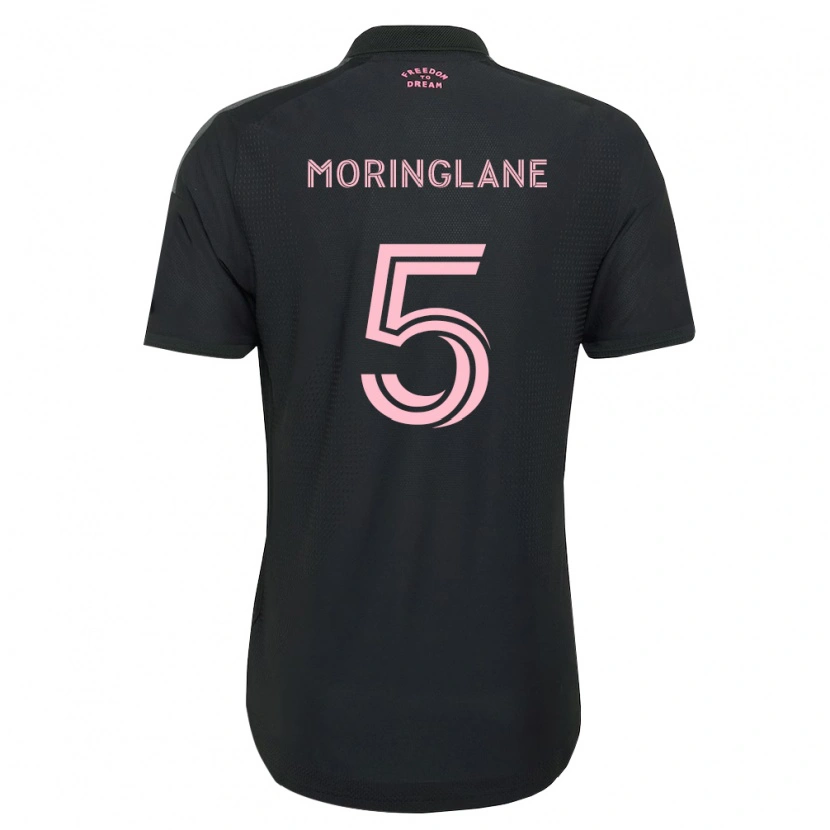 Danxen Män Luis Moringlane #5 Rosa Svart Vit Bortatröja Matchtröjor 2026/27 Tröjor T-Tröja