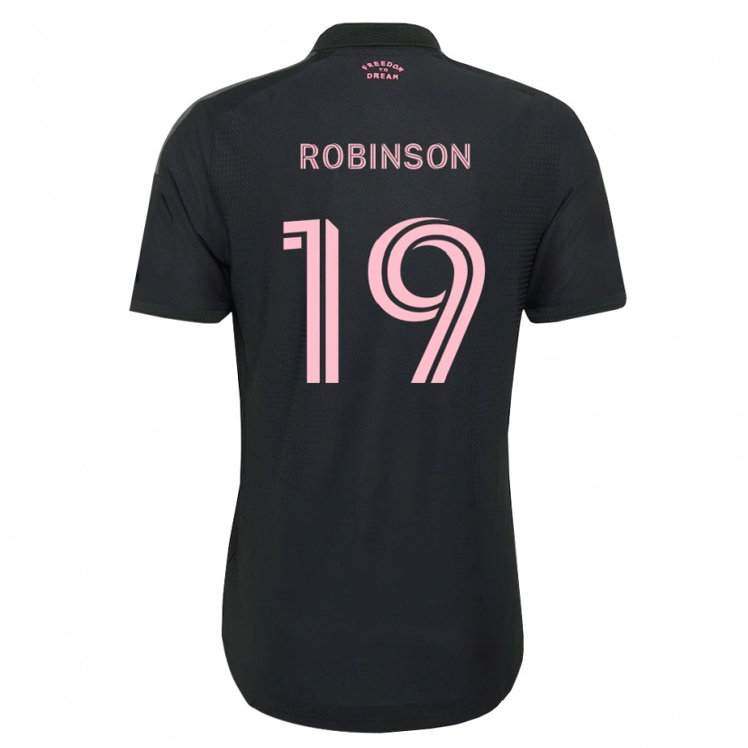 Danxen Män Robbie Robinson #19 Rosa Svart Vit Bortatröja Matchtröjor 2026/27 Tröjor T-Tröja