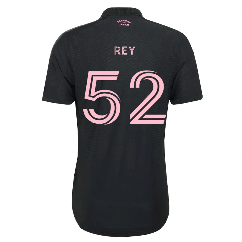 Danxen Män Diego Rey #52 Rosa Svart Vit Bortatröja Matchtröjor 2026/27 Tröjor T-Tröja