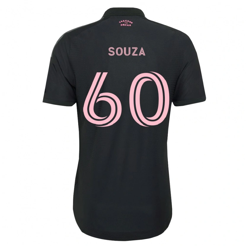 Danxen Män Brandon Souza #60 Rosa Svart Vit Bortatröja Matchtröjor 2026/27 Tröjor T-Tröja