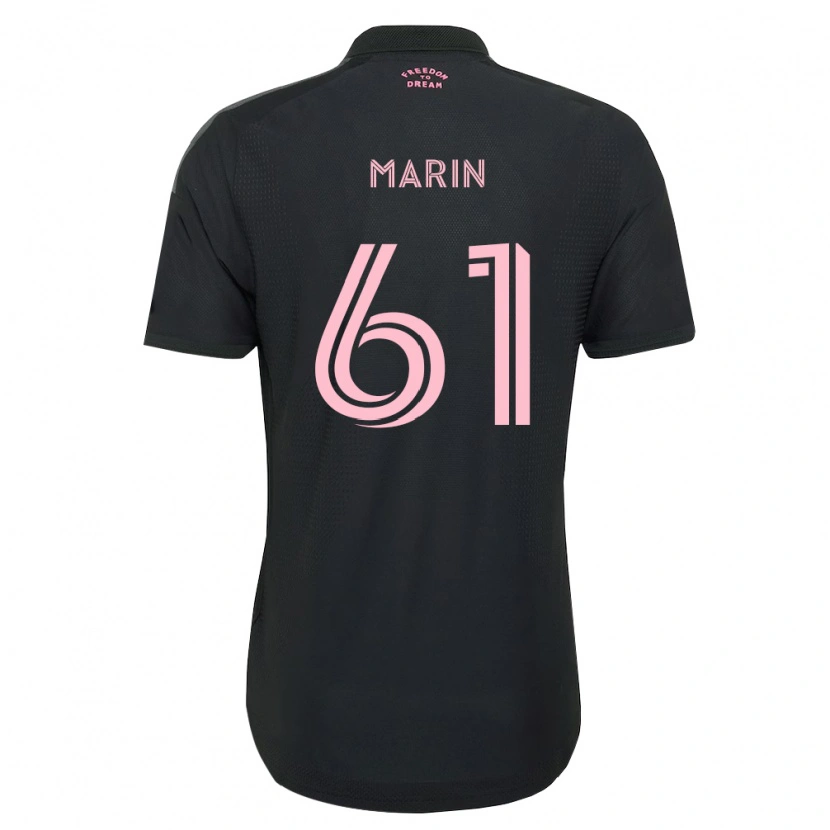 Danxen Män Matias Marin #61 Rosa Svart Vit Bortatröja Matchtröjor 2026/27 Tröjor T-Tröja