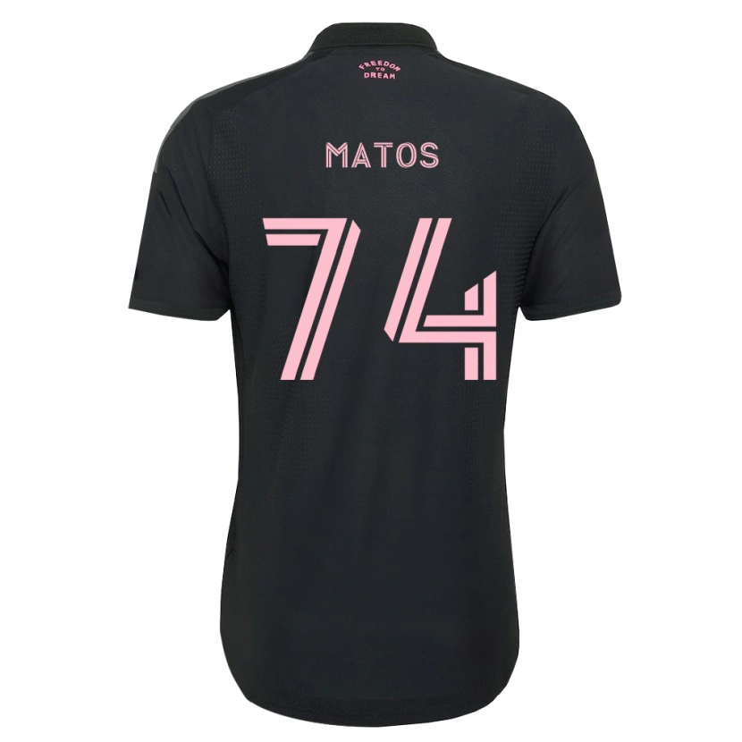 Danxen Män Diego Matos #74 Rosa Svart Vit Bortatröja Matchtröjor 2026/27 Tröjor T-Tröja
