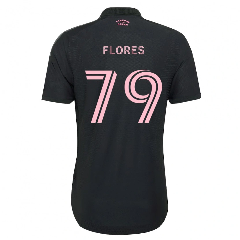 Danxen Män Alejandro Flores #79 Rosa Svart Vit Bortatröja Matchtröjor 2026/27 Tröjor T-Tröja
