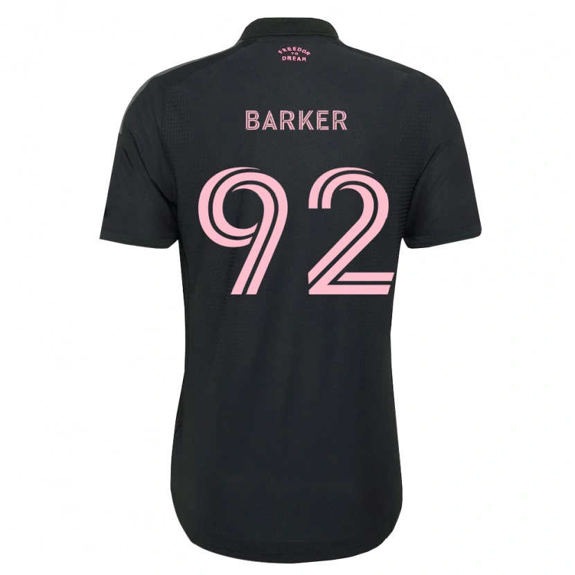 Danxen Män Lucas Barker #92 Rosa Svart Vit Bortatröja Matchtröjor 2026/27 Tröjor T-Tröja