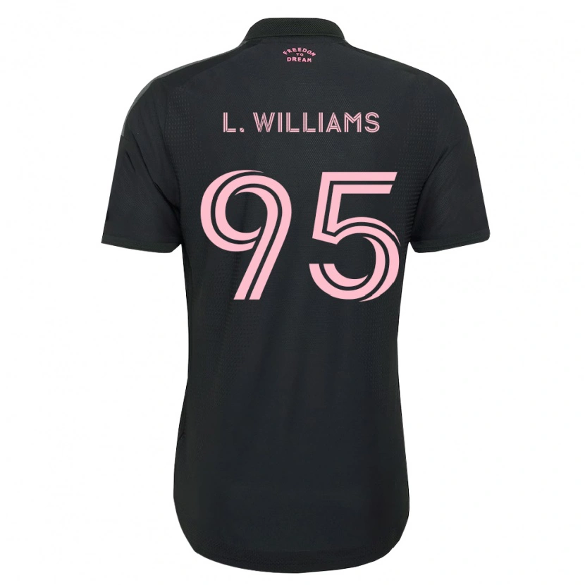 Danxen Män Levi Williams #95 Rosa Svart Vit Bortatröja Matchtröjor 2026/27 Tröjor T-Tröja