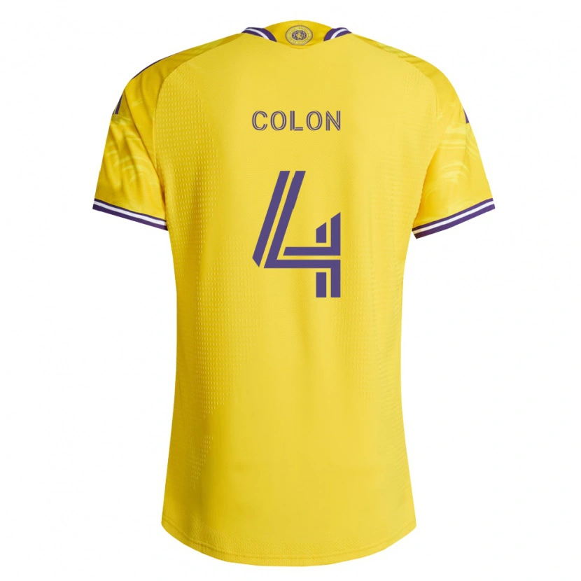 Danxen Män Xzavier Colon #4 Gul Lila Bortatröja Matchtröjor 2026/27 Tröjor T-Tröja