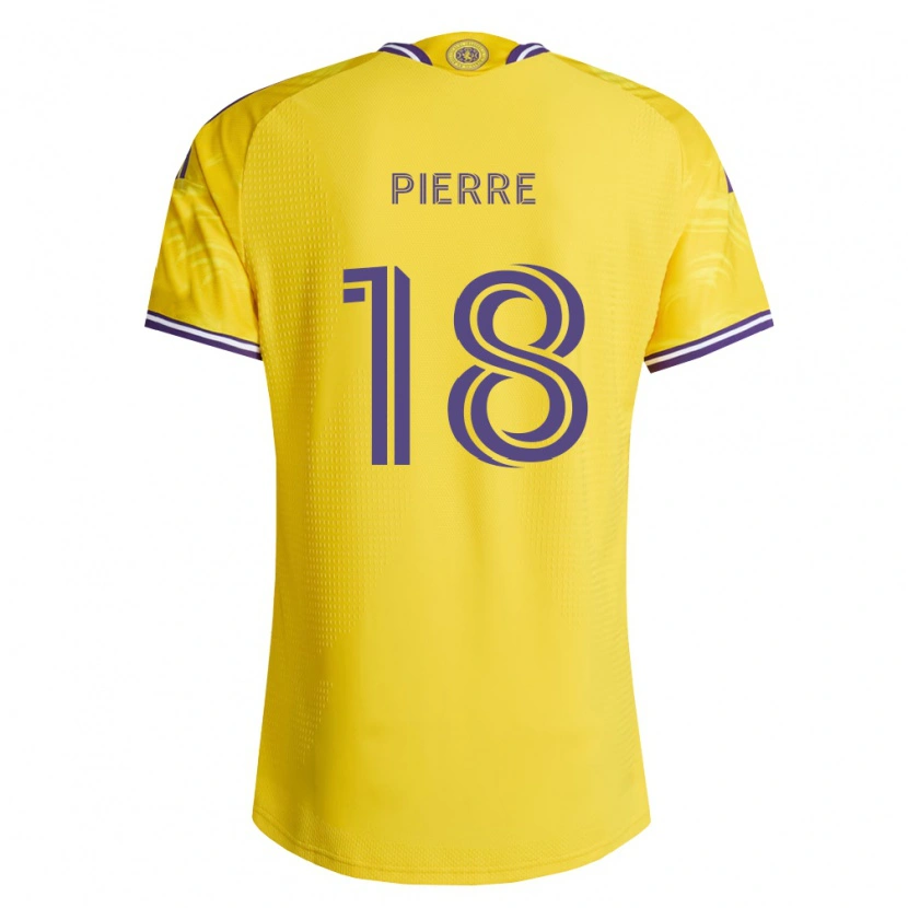 Danxen Män Nikolai Pierre #18 Gul Lila Bortatröja Matchtröjor 2026/27 Tröjor T-Tröja