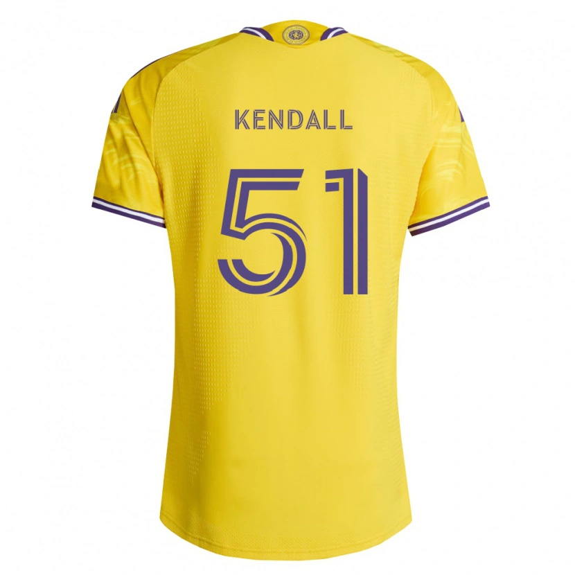 Danxen Män Brady Kendall #51 Gul Lila Bortatröja Matchtröjor 2026/27 Tröjor T-Tröja