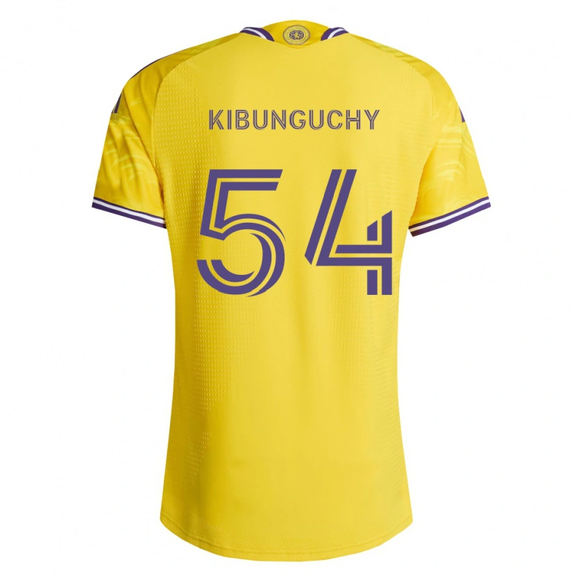 Danxen Män Nabi Kibunguchy #54 Gul Lila Bortatröja Matchtröjor 2026/27 Tröjor T-Tröja