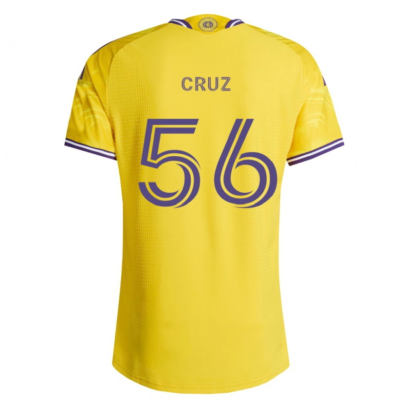 Danxen Män Pedro Cruz #56 Gul Lila Bortatröja Matchtröjor 2026/27 Tröjor T-Tröja