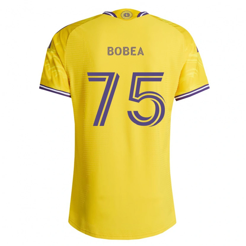 Danxen Män Nicolás Bobea #75 Gul Lila Bortatröja Matchtröjor 2026/27 Tröjor T-Tröja