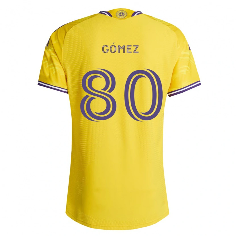Danxen Män Ignacio Gómez #80 Gul Lila Bortatröja Matchtröjor 2026/27 Tröjor T-Tröja