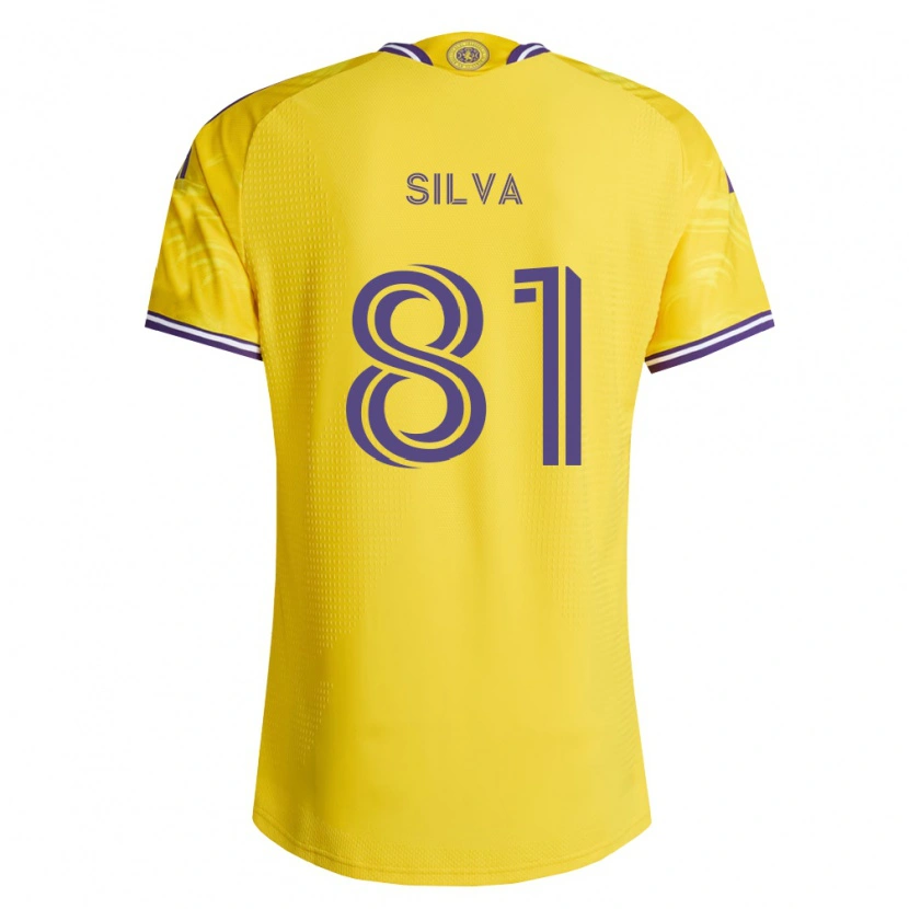 Danxen Män Luan Silva #81 Gul Lila Bortatröja Matchtröjor 2026/27 Tröjor T-Tröja