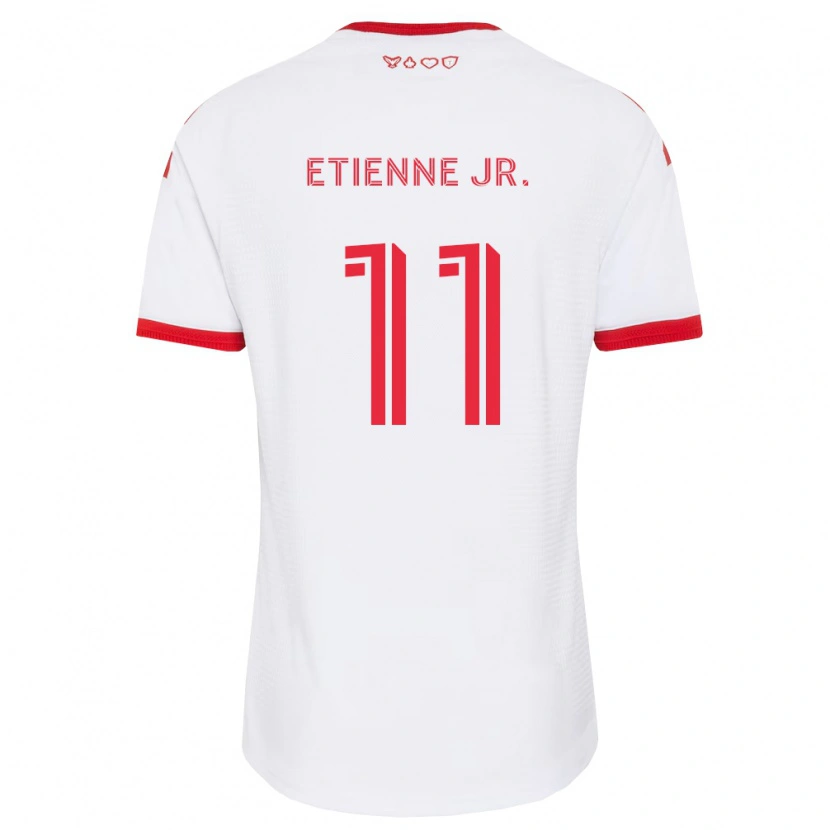 Danxen Män Derrick Etienne Jr. #11 Vit Röd Svart Bortatröja Matchtröjor 2026/27 Tröjor T-Tröja