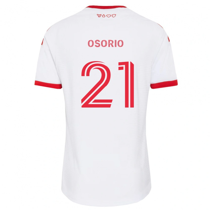 Danxen Män Jonathan Osorio #21 Vit Röd Svart Bortatröja Matchtröjor 2026/27 Tröjor T-Tröja