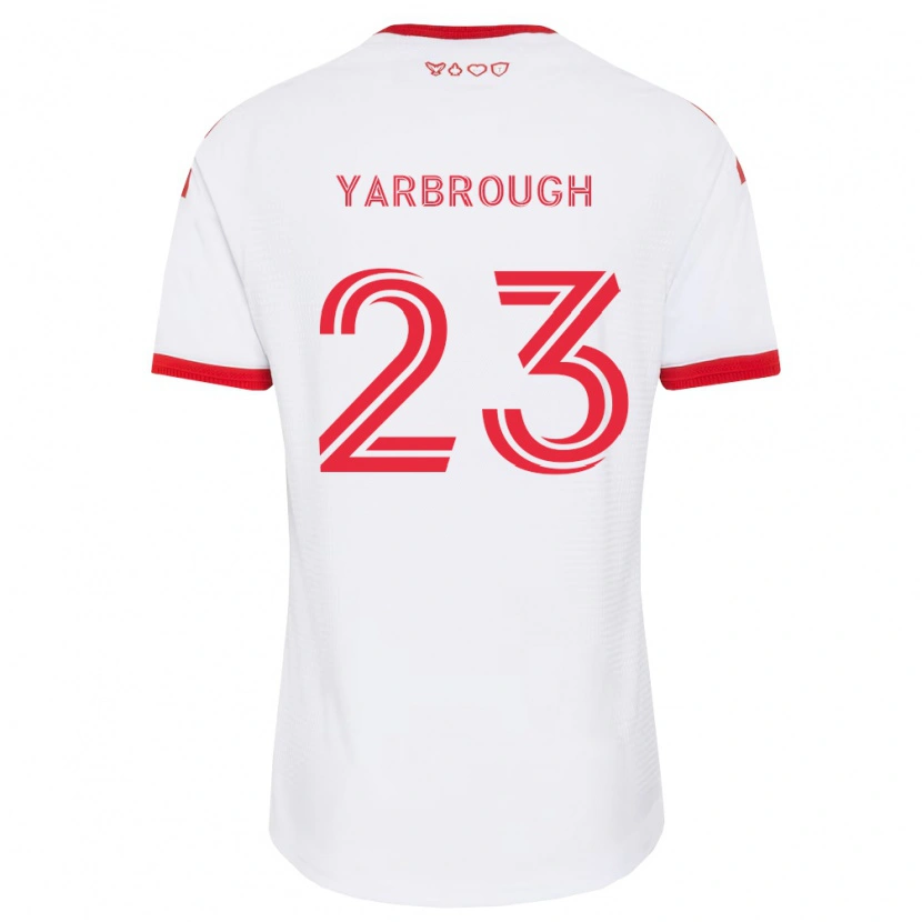 Danxen Män William Yarbrough #23 Vit Röd Svart Bortatröja Matchtröjor 2026/27 Tröjor T-Tröja
