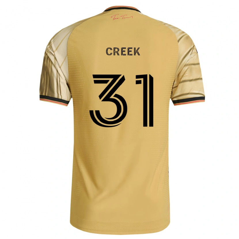 Danxen Män Michael Creek #31 Brun Gul Svart Bortatröja Matchtröjor 2026/27 Tröjor T-Tröja