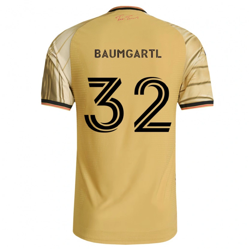 Danxen Män Timo Baumgartl #32 Brun Gul Svart Bortatröja Matchtröjor 2026/27 Tröjor T-Tröja