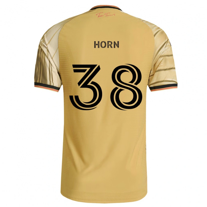 Danxen Män Jannes Horn #38 Brun Gul Svart Bortatröja Matchtröjor 2026/27 Tröjor T-Tröja