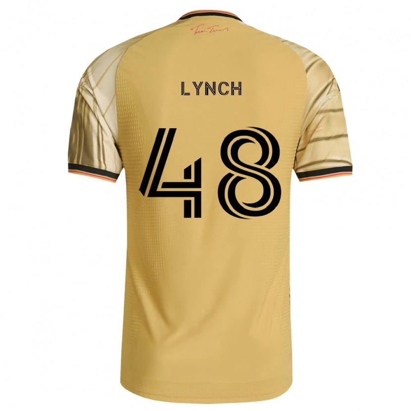 Danxen Män Riley Lynch #48 Brun Gul Svart Bortatröja Matchtröjor 2026/27 Tröjor T-Tröja