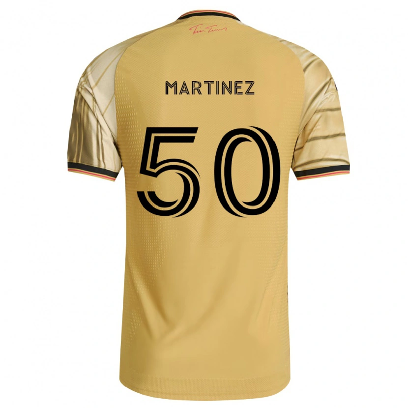 Danxen Män Nate Martinez #50 Brun Gul Svart Bortatröja Matchtröjor 2026/27 Tröjor T-Tröja