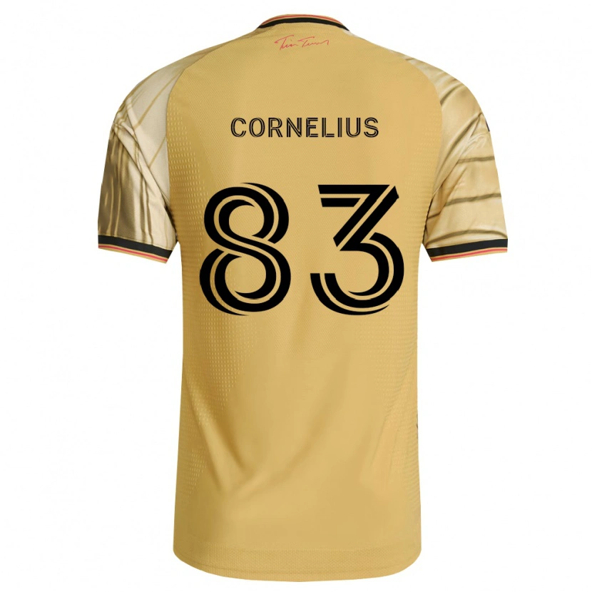 Danxen Män Lorenzo Cornelius #83 Brun Gul Svart Bortatröja Matchtröjor 2026/27 Tröjor T-Tröja