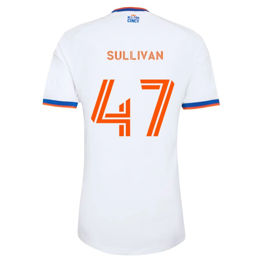 Danxen Män Michael Sullivan #47 Vit Marinblå Orange Bortatröja Matchtröjor 2026/27 Tröjor T-Tröja