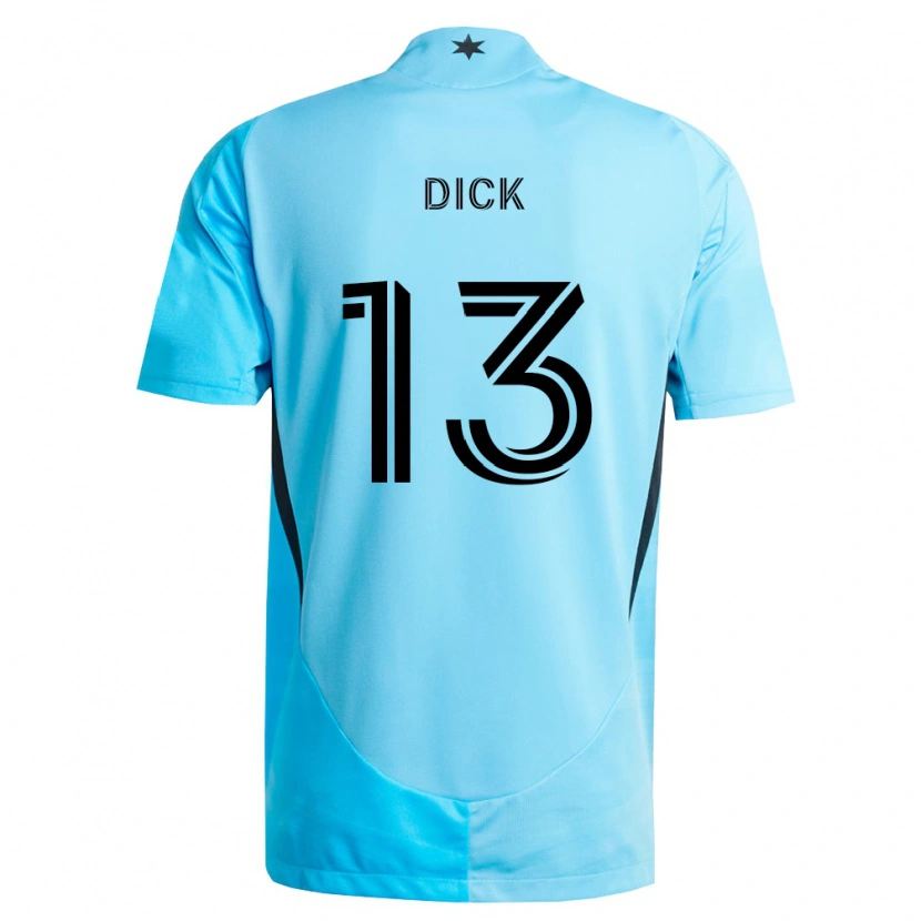Danxen Män Eric Dick #13 Ljusblå Svart Bortatröja Matchtröjor 2026/27 Tröjor T-Tröja