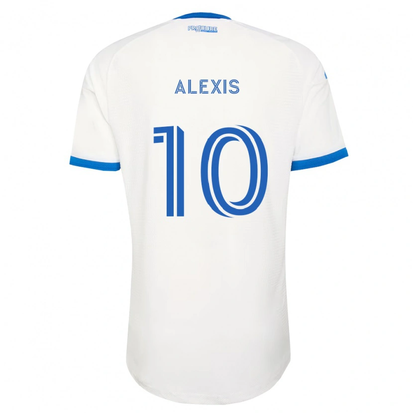Danxen Män Alexis Sánchez #10 Himmelsblå Vit Bortatröja Matchtröjor 2026/27 Tröjor T-Tröja