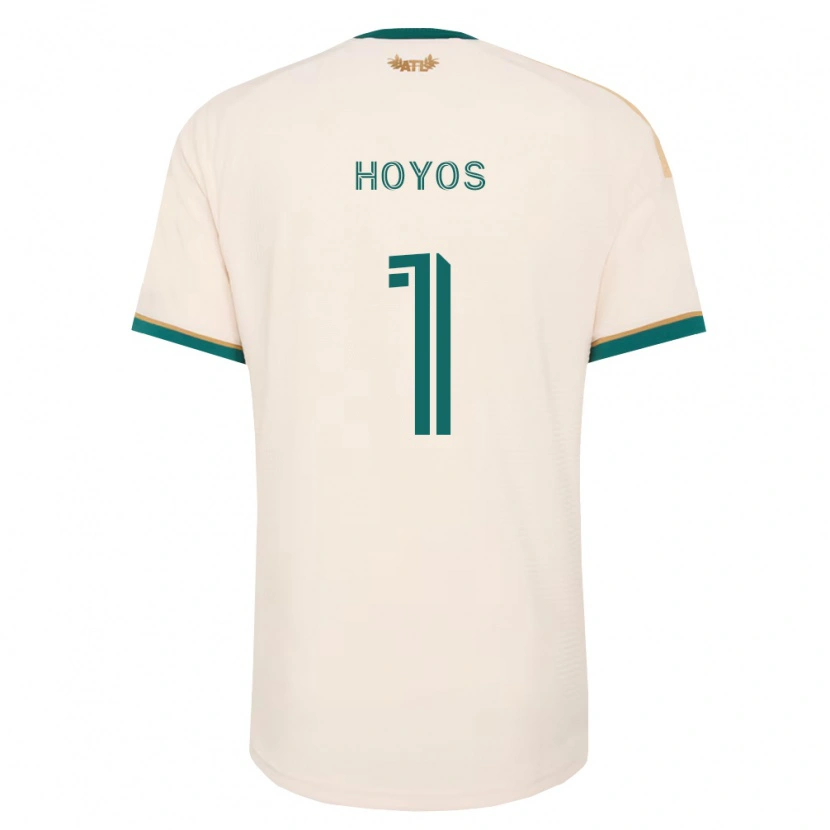 Danxen Män Lucas Hoyos #1 Champagnegön Bortatröja Matchtröjor 2026/27 Tröjor T-Tröja