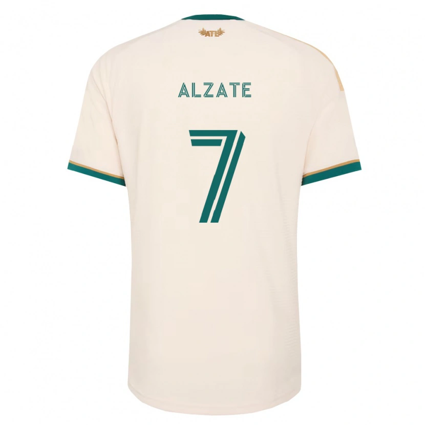 Danxen Män Steven Alzate #7 Champagnegön Bortatröja Matchtröjor 2026/27 Tröjor T-Tröja