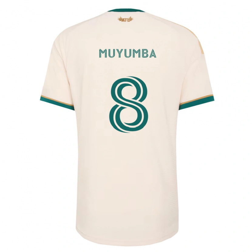 Danxen Män Tristan Muyumba #8 Champagnegön Bortatröja Matchtröjor 2026/27 Tröjor T-Tröja