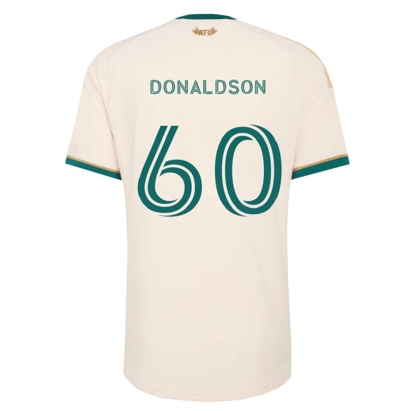 Danxen Män James Donaldson #60 Champagnegön Bortatröja Matchtröjor 2026/27 Tröjor T-Tröja