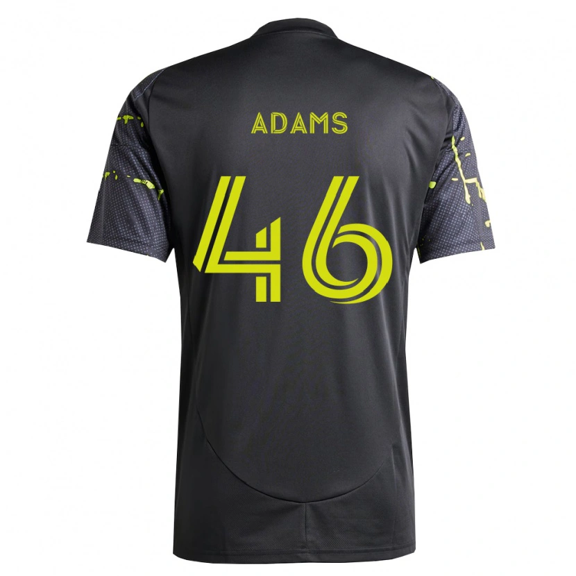 Danxen Män Chase Adams #46 Fluorescerande Gul Svart Bortatröja Matchtröjor 2026/27 Tröjor T-Tröja