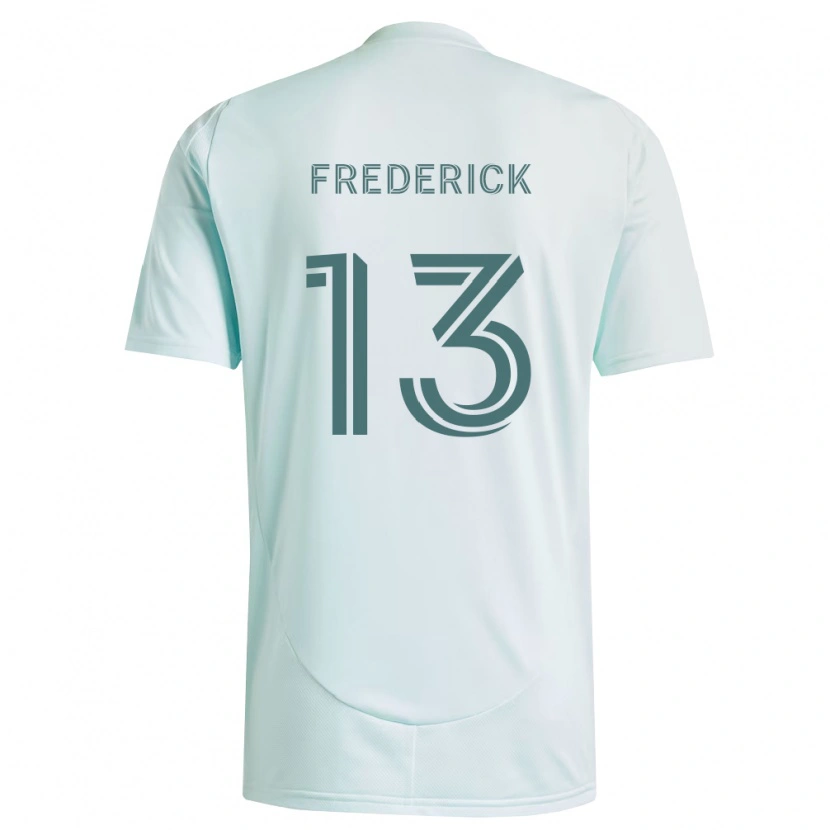 Danxen Män Wayne Frederick #13 Vit Ljusgrön Bortatröja Matchtröjor 2026/27 Tröjor T-Tröja