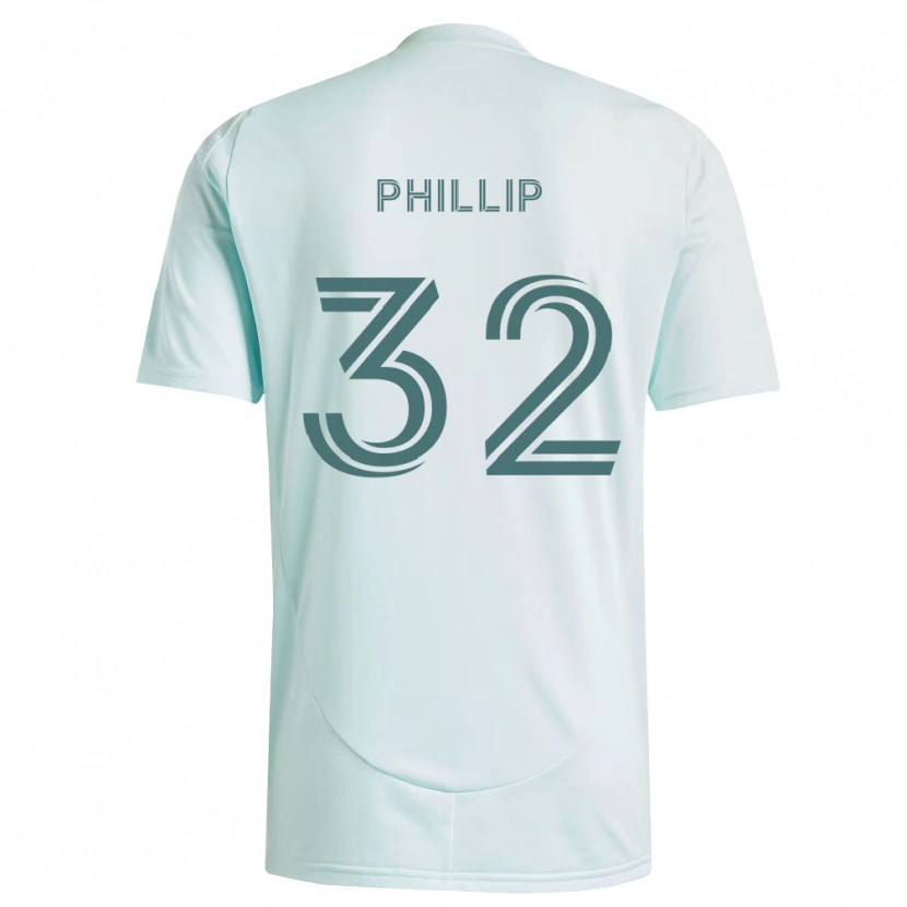 Danxen Män Donavan Phillip #32 Vit Ljusgrön Bortatröja Matchtröjor 2026/27 Tröjor T-Tröja
