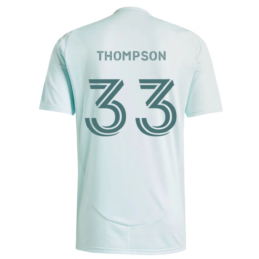 Danxen Män Kosi Thompson #33 Vit Ljusgrön Bortatröja Matchtröjor 2026/27 Tröjor T-Tröja